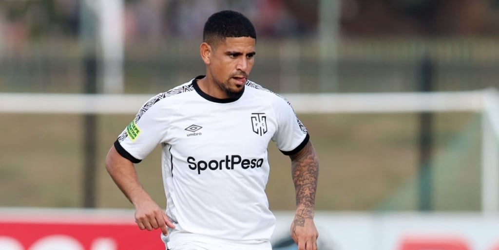 Keagan Dolly of Cape Town City during the Betway Premiership 2025/26 Promotion Playoffs match between Magesi and Cape Town City at Seshego Stadium, Seshego on the 30 May 2026 ©Muzi Ntombela/BackpagePix
