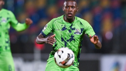 Bheki Mabuza of Marumo Gallants during the Betway Premiership 2025/26 match between Marumo Gallants and TS Galaxy at Dr Petrus Molemela Stadium in Bloemfontein on 6 May 2026 ©Alche Greeff/BackpagePix