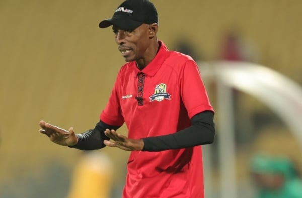 Phuti Mohafe, coach of Marumo Gallants reacts during Betway Premiership 2026/27 match between Marumo Gallants and TS Galaxy at Royal Bafokeng Stadium, Rustenburg on 25 August 2026 ©Samuel Shivambu/BackpagePix