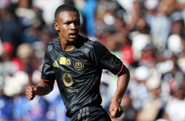 Simphiwe Selepe of Orlando Pirates during the 2026 MTN8 Semi Final match between Orlando Pirates and Sekhukhune United at Orlando Amstel Arena in Soweto on 29 August 2026 ©Muzi Ntombela/BackpagePix