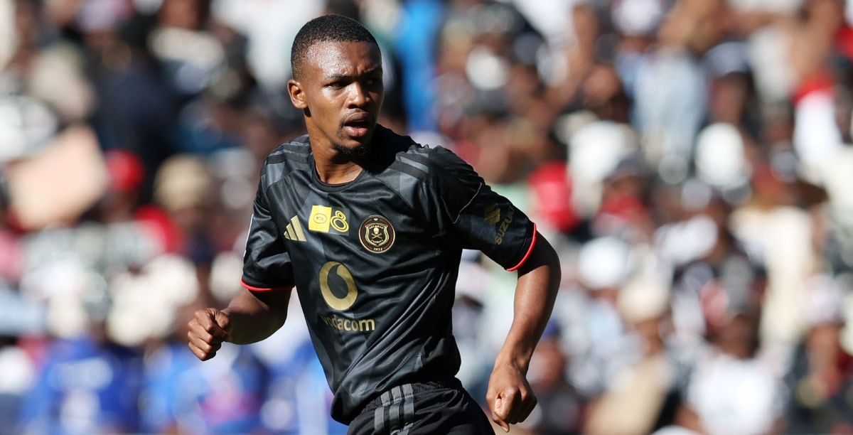 Simphiwe Selepe of Orlando Pirates during the 2026 MTN8 Semi Final match between Orlando Pirates and Sekhukhune United at Orlando Amstel Arena in Soweto on 29 August 2026 ©Muzi Ntombela/BackpagePix