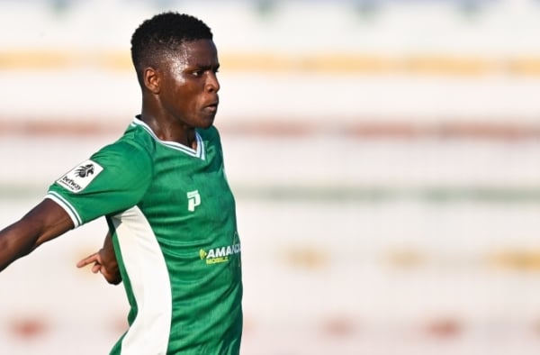 Wandile Dube of AmaZulu during the Betway Premiership 2025/26 match between Magesi FC and Amazulu FC at Seshego Stadium in Polokwane on 30 August 2025 ©Alche Greeff/BackpagePix