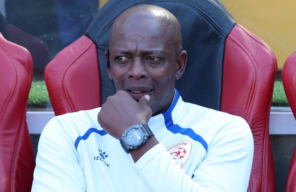 Papi Zothwane, Sekhukhune United assistant coach during the 2026 MTN8 Semi Final match between Orlando Pirates and Sekhukhune United at Orlando Amstel Arena in Soweto on 29 August 2026 ©Muzi Ntombela/BackpagePix