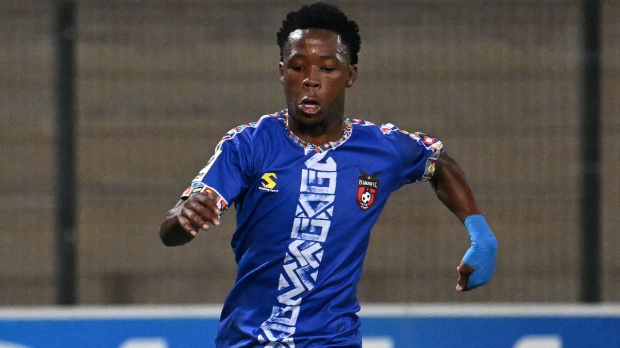 Seluleko Mahlambi of TS Galaxy during the Betway Premiership 2025/26 game between Stellenbosch FC and TS Galaxy at Danie Craven Stadium on 13 March 2026 © Ryan Wilkisky/BackpagePix