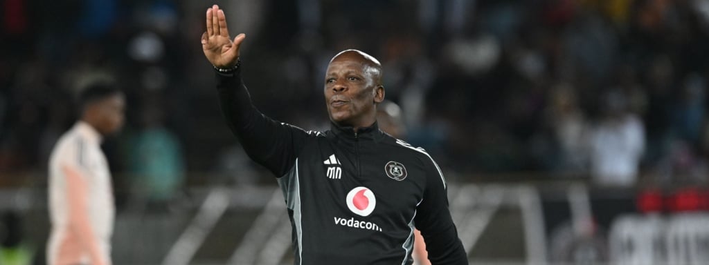 Mandla Ncikazi assistant coach of Orlando Pirates during the Betway Premiership 2025/26 match between Magesi FC and Orlando Pirates at Peter Mokaba Stadium on the 09 May 2026 in Polokwane ©Sydney Mahlangu BackpagePix