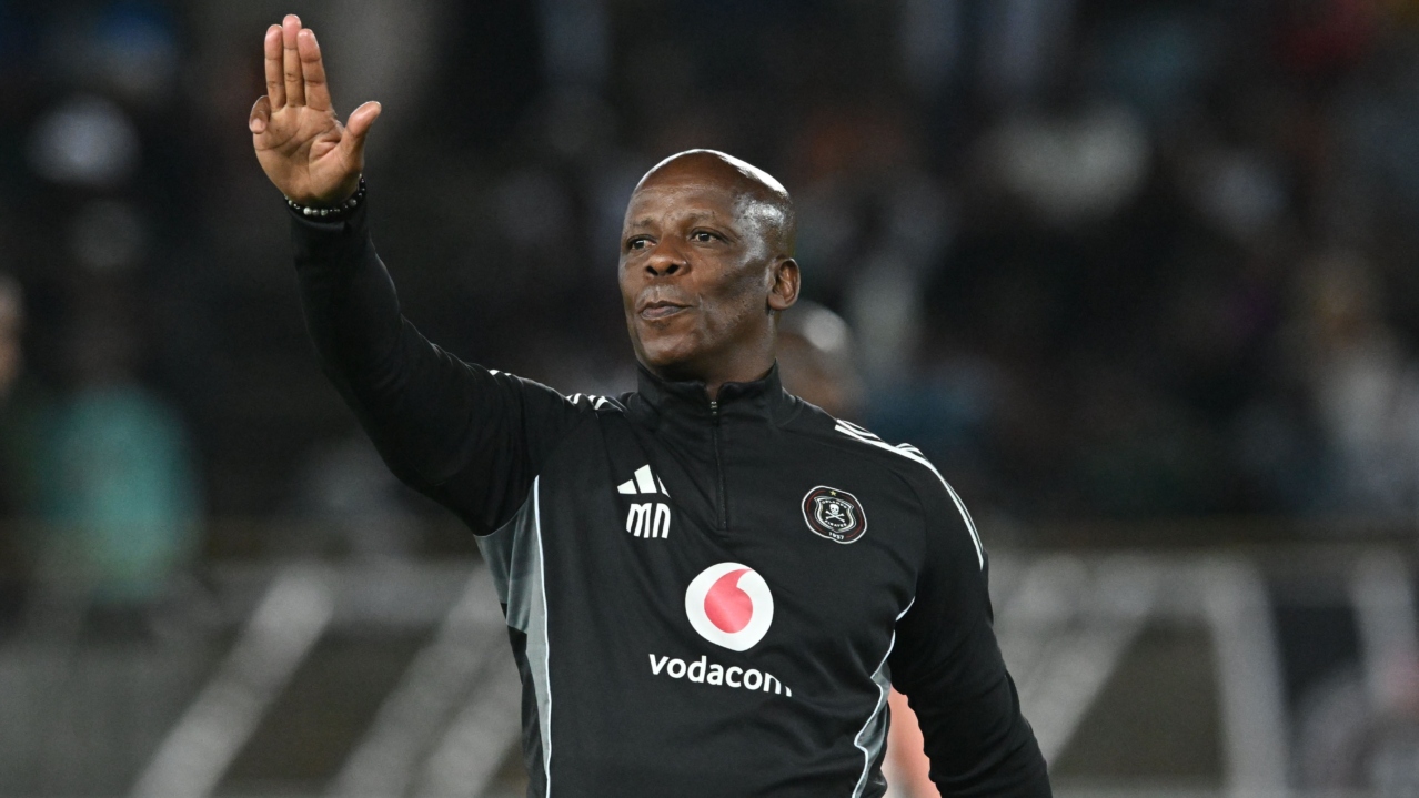 Mandla Ncikazi assistant coach of Orlando Pirates during the Betway Premiership 2025/26 match between Magesi FC and Orlando Pirates at Peter Mokaba Stadium on the 09 May 2026 in Polokwane ©Sydney Mahlangu BackpagePix