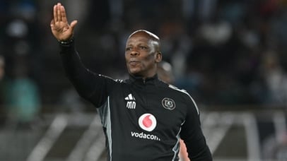 Mandla Ncikazi assistant coach of Orlando Pirates during the Betway Premiership 2025/26 match between Magesi FC and Orlando Pirates at Peter Mokaba Stadium on the 09 May 2026 in Polokwane ©Sydney Mahlangu BackpagePix