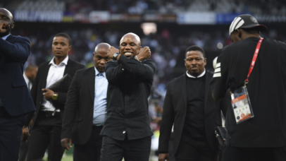 Mpumi Khoza, Chairman of Orlando Pirates during the Betway Premiership 2025/26 match between Orbit College and Orlando Pirates at Mbombela Stadium, in Nelspruit on 23 May 2026 ©Phakamisa Lensman/Backpagepix