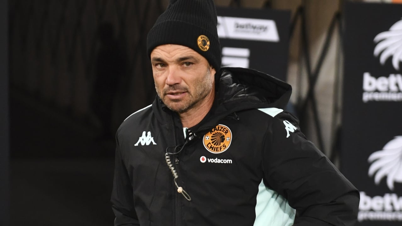 Dillon Sheppard, Kaizer Chiefs assistant coach during the Betway Premiership 2026/27 match between Kaizer Chiefs and Sekhukhune United at FNB Stadium in Johannesburg on 12 August 2026 ©Phakamisa Lensman/Backpagepix