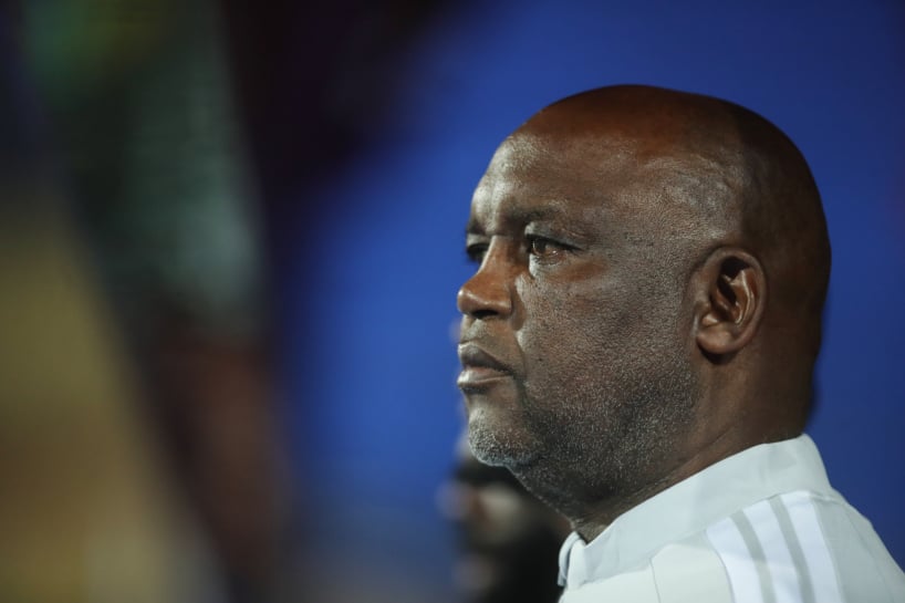 Pitso Mosimane, head coach of South Africa during the 2027 Africa Cup of nations match between Eritrea and South Africa at Al Salam Stadium in Cairo, Egypt on 30 September 2026 ©Weam Mostafa/BackpagePix
