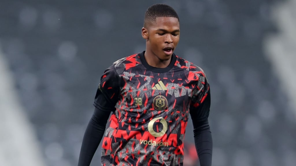 Mpho Padime of Orlando Pirates during the Betway Premiership 2026/27 match between Kruger United and Orlando Pirates at Mbombela Stadium in Nelspruit on 01 September 2026 ©Muzi Ntombela/BackpagePix