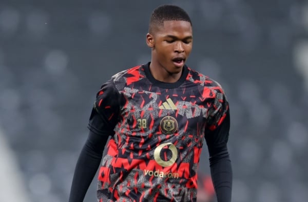 Mpho Padime of Orlando Pirates during the Betway Premiership 2026/27 match between Kruger United and Orlando Pirates at Mbombela Stadium in Nelspruit on 01 September 2026 ©Muzi Ntombela/BackpagePix
