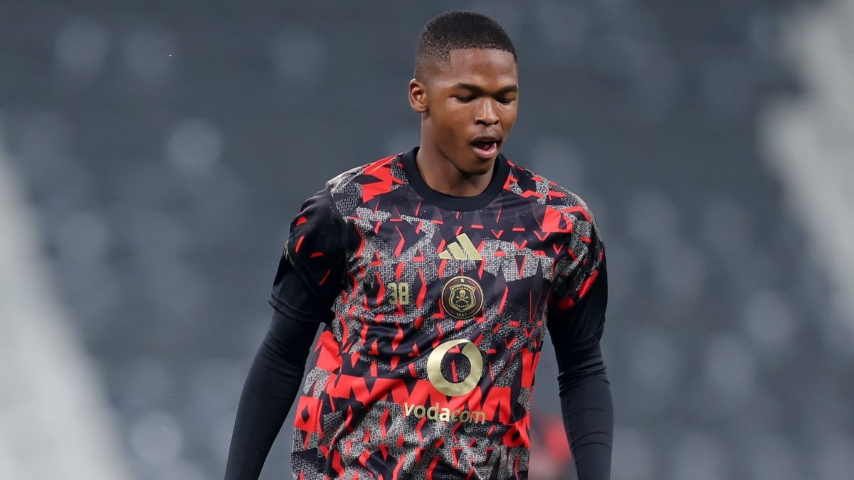 Mpho Padime of Orlando Pirates during the Betway Premiership 2026/27 match between Kruger United and Orlando Pirates at Mbombela Stadium in Nelspruit on 01 September 2026 ©Muzi Ntombela/BackpagePix