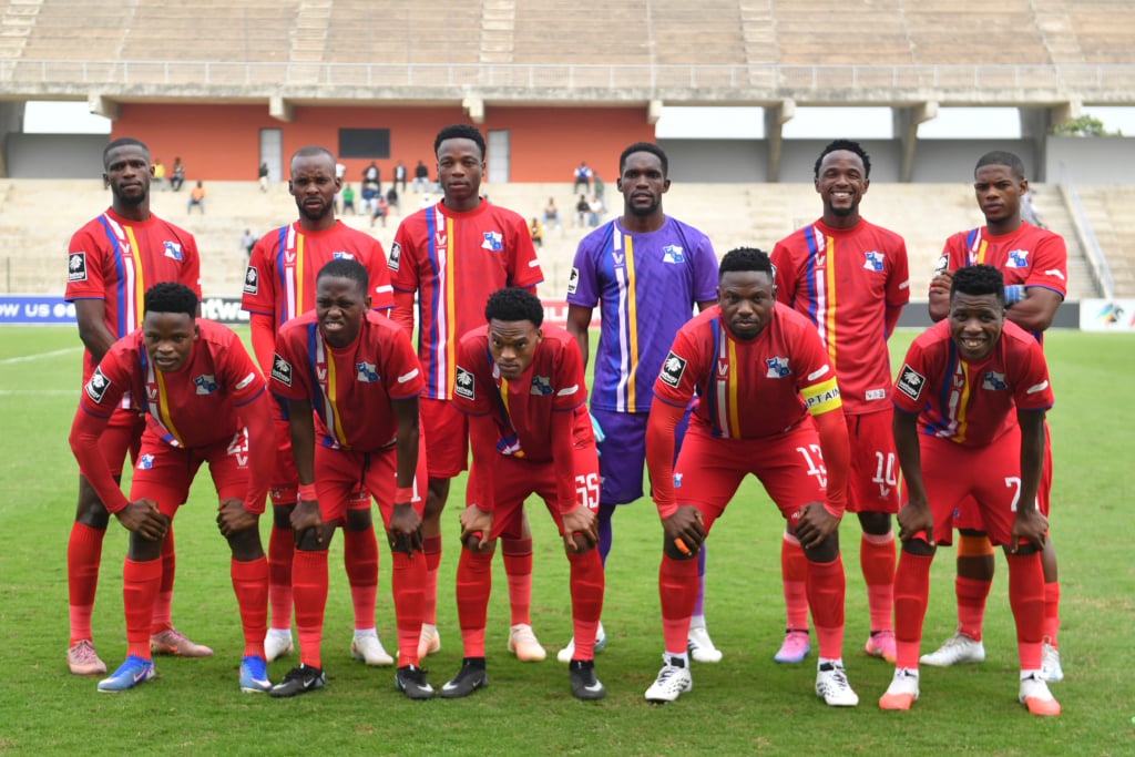 Milford FC team picture Back Row (l-r) Bulelani Sigomoshe, Sifiso Mdluli, Vusumuzi Mthabela, Siphamandla Hleza, Menzi Chili, Olwethu Cele. Front Row Siphosethu Ndlabi, Mvelo Zikakayo, Cebolenkosi Mthethwa, Phakamani Ngxongo and Skhumbuzo Siyaya of Milford FC during the Betway Premiership 2026/27 match between Milford FC and Richards Bay at Sugar Ray Xulu Stadium in Durban on 13 September 2026 ©Phakamisa Lensman/Backpagepix