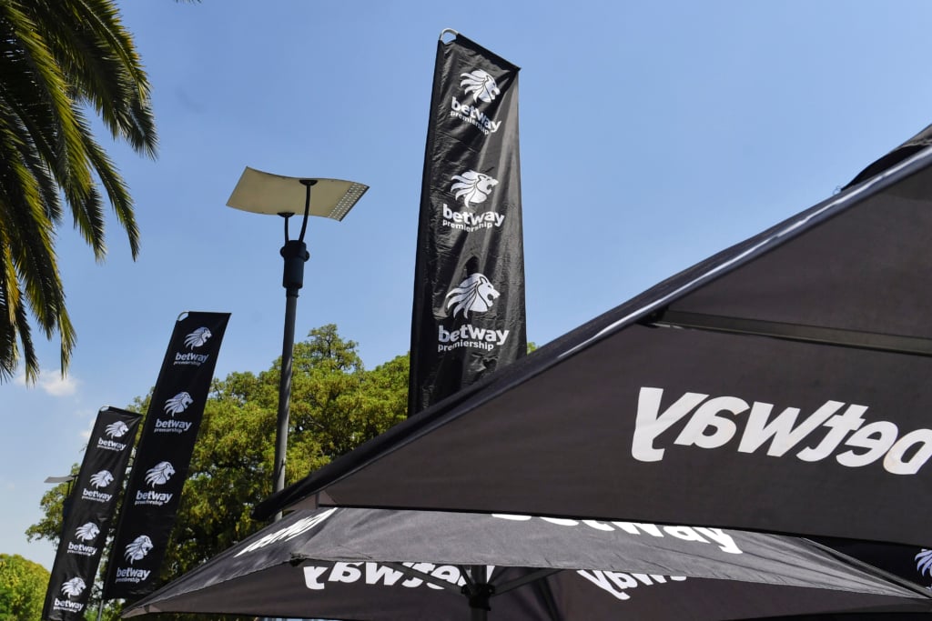 General View of branding during the Betway Premiership 2026/27 Soweto Derby press conference at Supersport Studios in Johannesburg on 29 October 2026 ©Phakamisa Lensman/Backpagepix