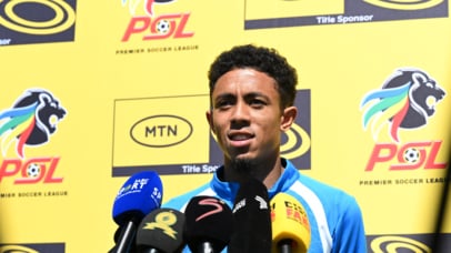 Tashreeq Matthews of Mamelodi Sundowns during 2026 MTN8 Mamelosi Sundowns Media Day at Chloorkop in Midrand on 07 October 2026 ©Sydney Mahlangu/BackpagePix