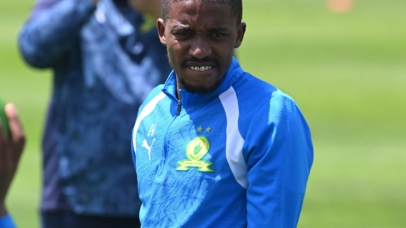 Monnapule Saleng of Mamelodi Sundowns during 2026 MTN8 Mamelosi Sundowns Media Day at Chloorkop in Midrand on 07 October 2026 ©Sydney Mahlangu/BackpagePix