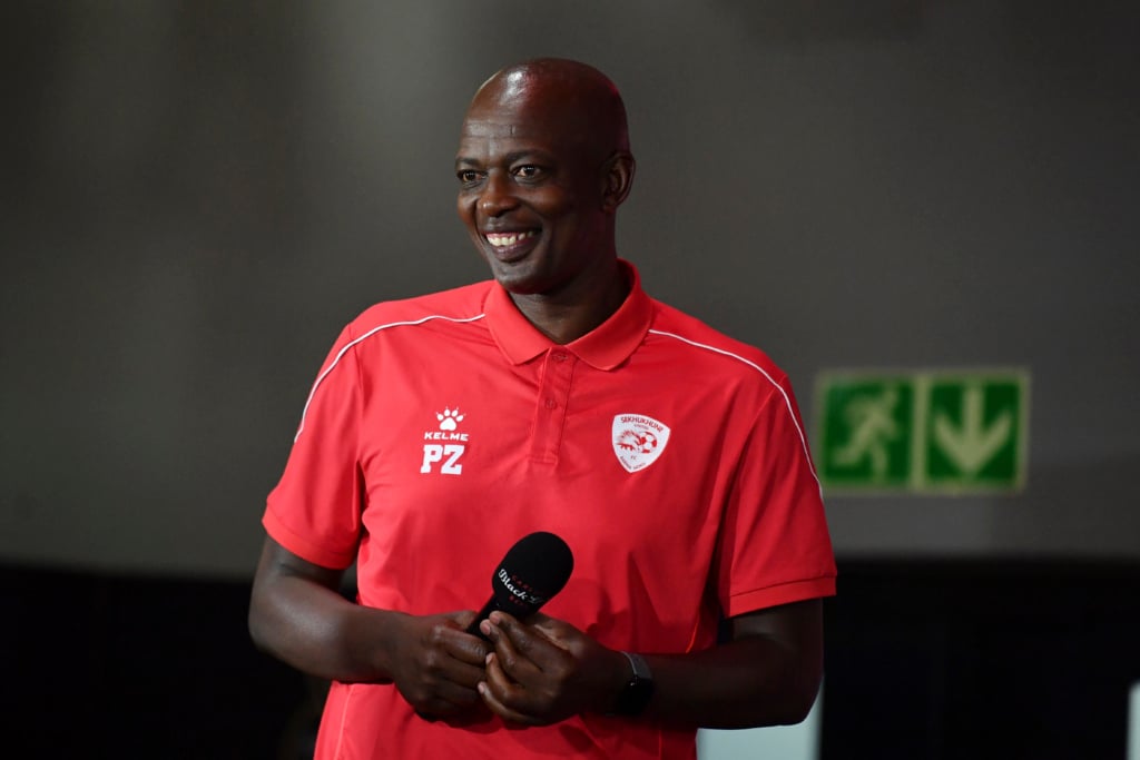 Papi Zothwane, Sekhukhune United head coach during the 2026 Carling Black Label Knockout Cup Launch at Langham’s Lifestyle Estate in Johannesburg on 14 October 2026 ©Phakamisa Lensman/Backpagepix