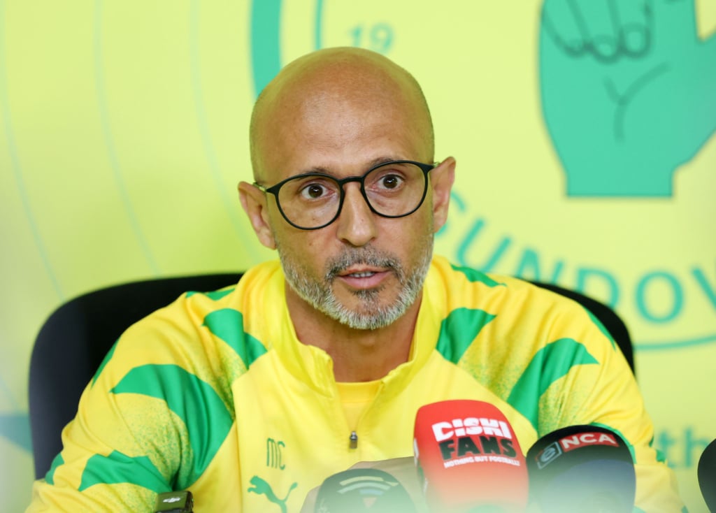 Miguel Cardoso, coach of Mamelodi Sundowns during the CAF Champions League 2026 /27 Mamelodi Sundowns Media Day at Chloorkop in Chloorkop on 21 October 2026 ©Muzi Ntombela/BackpagePix