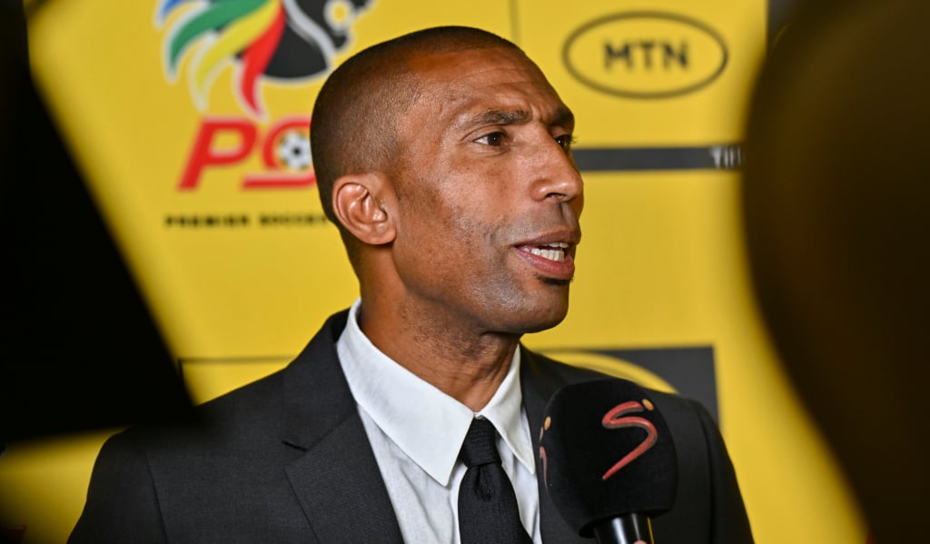 Abdeslam Ouaddou, head coach of Orlando Pirates during the 2026 MTN8 Final match between Orlando Pirates and Mamelodi Sundowns at Moses Mabhida Stadium in Durban on 10 October 2026 ©Gerhard Duraan/BackpagePix