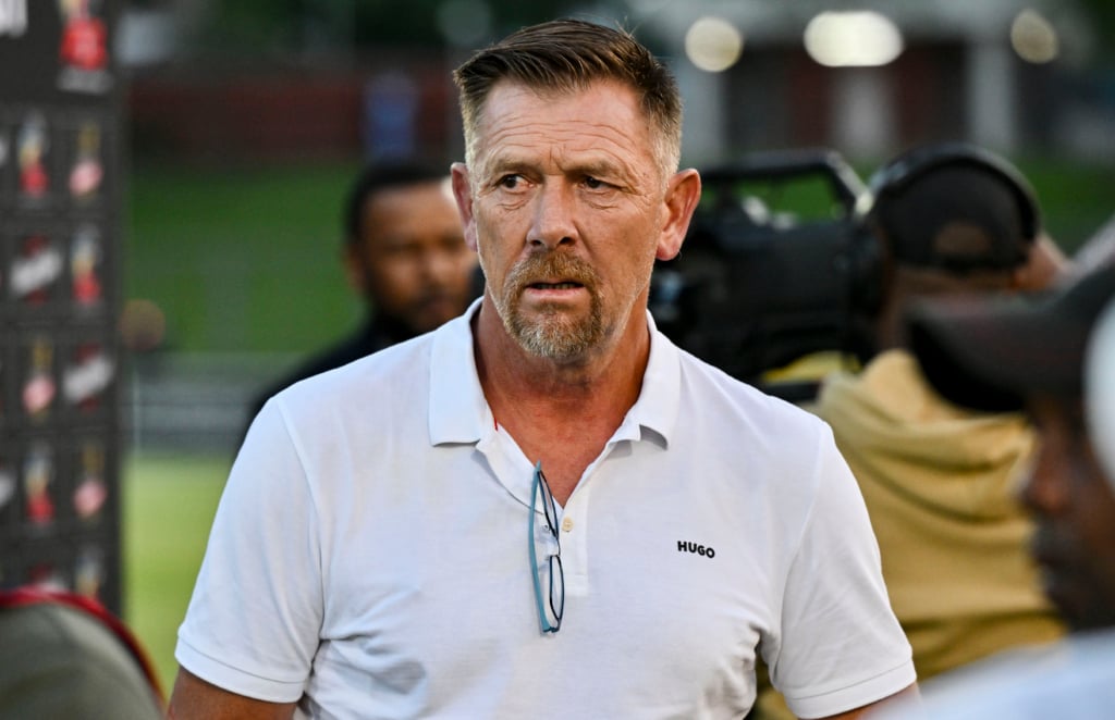 Eric Tinkler, coach of Durban City FC during the Carling Knockout Cup 2026/27 match between Durban City FC and Stellenbosch FC at Chatsworth Stadium in Chatsworth, Durban on 28 October 2026 ©Gerhard Duraan/Backpagepix