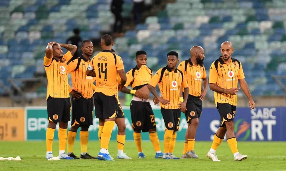 Lebohang Maboe of Kaizer Chiefs dejected after defeat during the CAF Confederations Cup 2026/27 2nd Preliminary Round 2nd leg match between Kaizer Chiefs and Red Arrows at Moses Mabhida Stadium in Durban on 23 October 2026 ©Phakamisa Lensman/Backpagepix