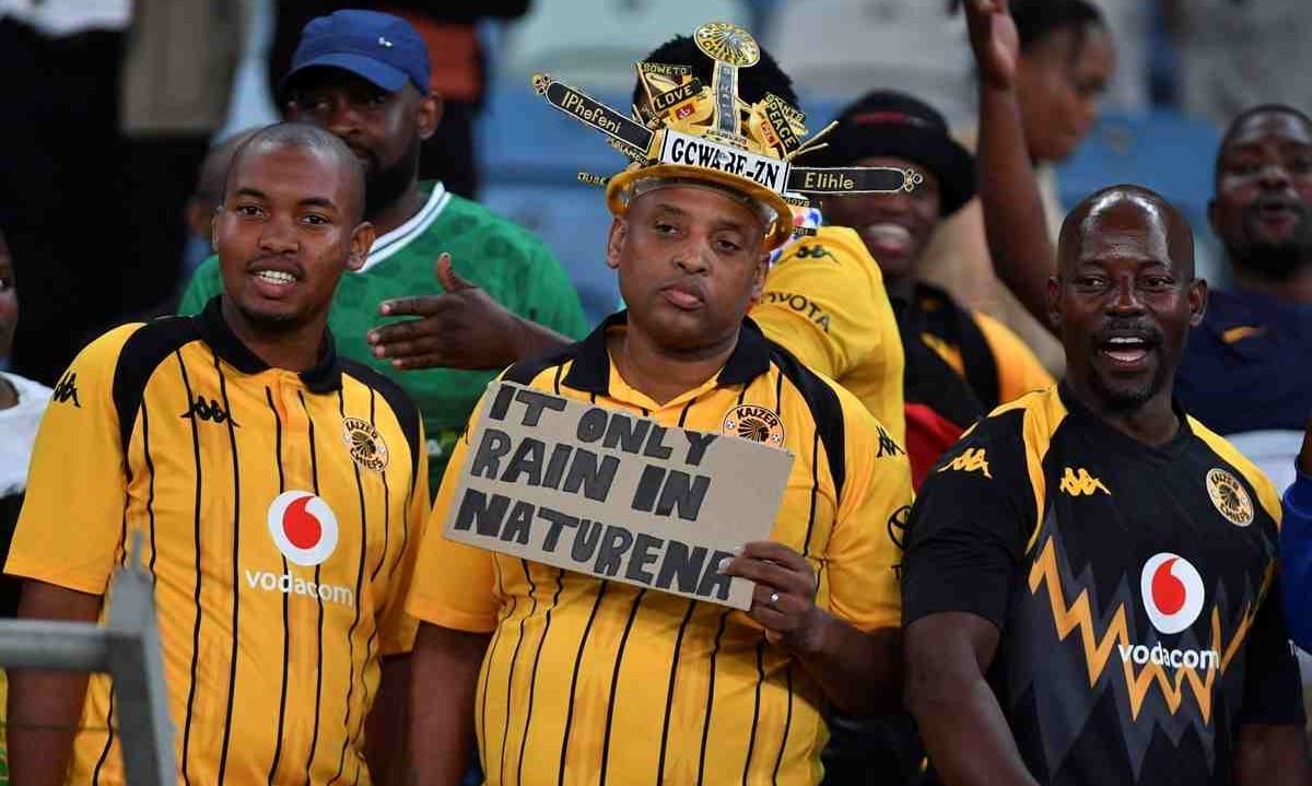 Kaizer Chiefs fans disappointed after defeat during the CAF Confederations Cup 2026/27 2nd Preliminary Round 2nd leg match between Kaizer Chiefs and Red Arrows at Moses Mabhida Stadium in Durban on 23 October 2026 ©Phakamisa Lensman/Backpagepix