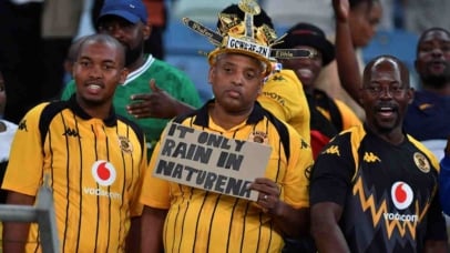 Kaizer Chiefs fans disappointed after defeat during the CAF Confederations Cup 2026/27 2nd Preliminary Round 2nd leg match between Kaizer Chiefs and Red Arrows at Moses Mabhida Stadium in Durban on 23 October 2026 ©Phakamisa Lensman/Backpagepix