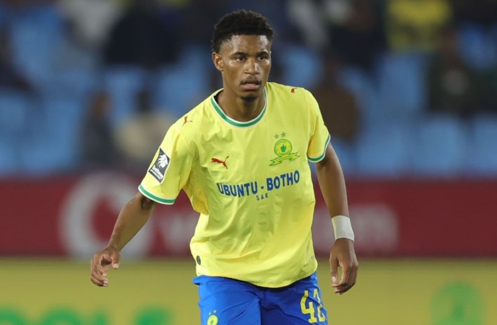 Malibongwe Khoza of Mamelodi Sundowns during the Betway Premiership 2026/27 match between Mamelodi Sundowns and Milford FC at Loftus Versfeld Stadium in Pretoria on 02 September 2026 © Samuel Shivambu/BackpagePix