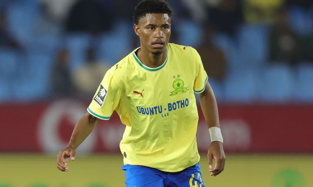 Malibongwe Khoza of Mamelodi Sundowns during the Betway Premiership 2026/27 match between Mamelodi Sundowns and Milford FC at Loftus Versfeld Stadium in Pretoria on 02 September 2026 © Samuel Shivambu/BackpagePix