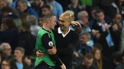 Wayne Rooney admits he would jump at the opportunity to become Pep Guardiola's assistant at Manchester City.