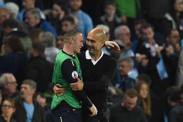 Wayne Rooney admits he would jump at the opportunity to become Pep Guardiola's assistant at Manchester City.