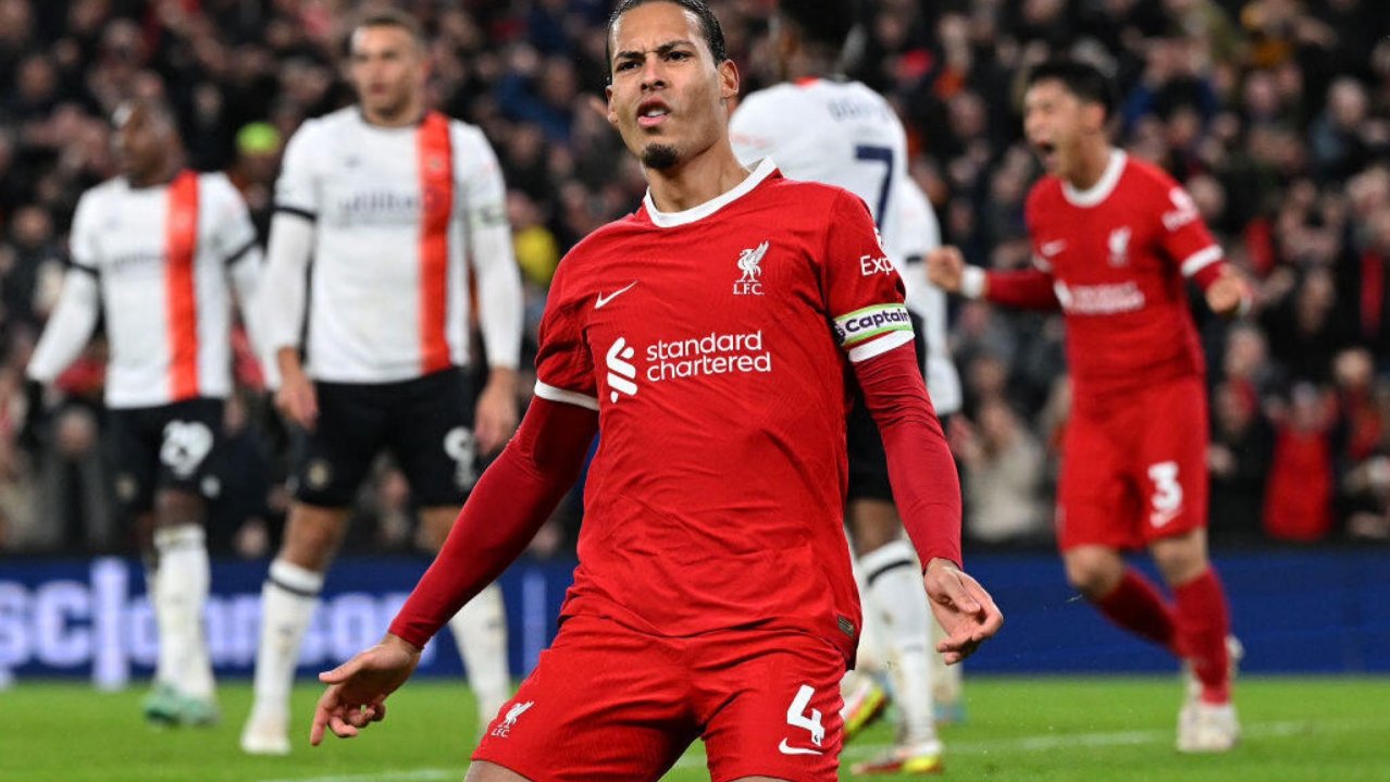 Premier League pacesetters Liverpool mounted a second-half resurgence to maintain their four-point lead at the summit with a commanding 4-1 triumph over Luton.