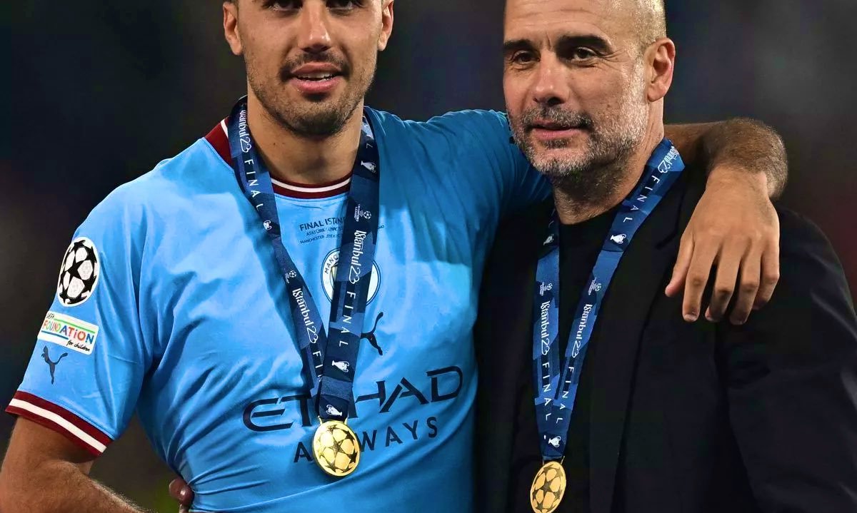Pep Guardiola believes Rodri is "by far" the best midfielder in the world but is pleased his performances do not always grab the headlines.