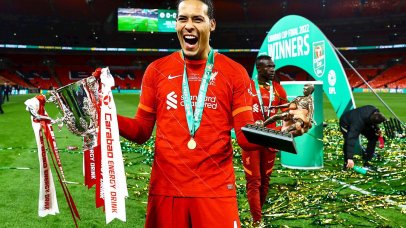 Virgil van Dijk headed the winner deep into extra time as Jurgen Klopp's massively-depleted side beat Chelsea 1-0 to claim a record-extending 10th Carabao Cup.