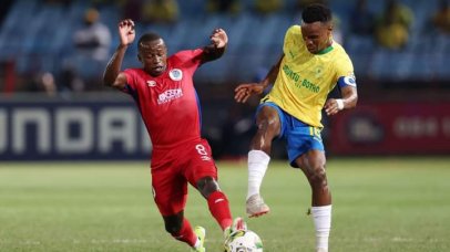 MAMELODI SUNDOWNS FORCED TO SHARE THE SPOILS BY SUPERSPORT IN TSHWANE DERBY