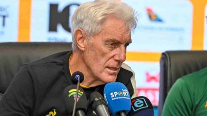Bafana Bafana coach Hugo Broos raises pitch concerns amid AFCON qualification