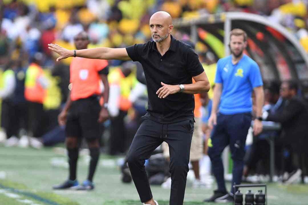 Miguel Cardoso reflects on first defeat with Mamelodi Sundowns