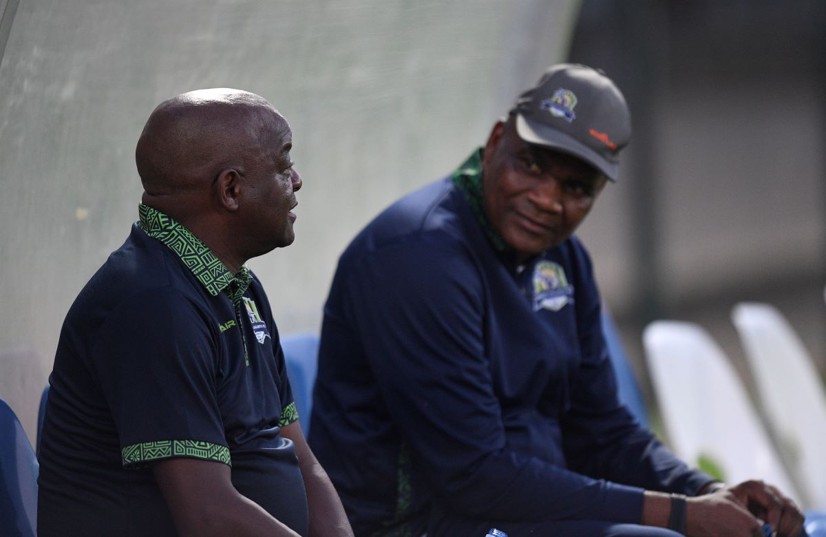 Dan Malesela and Molefi Ntseki