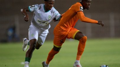 Thabang Matuludi of Polokwane City.