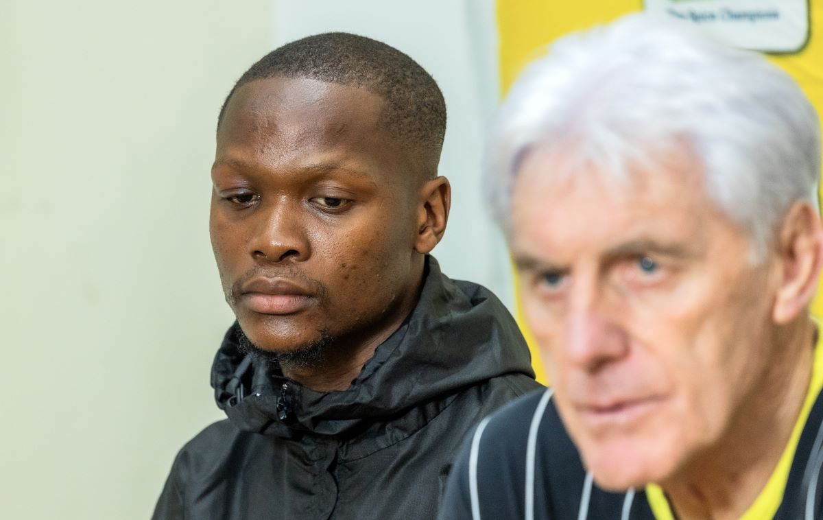 Thabo Moloisane during FIFA World Cup Qualifiers 2026 South Africa Press Conference at The Ranch Hotel in Polokwane on 17 March 2025 ©Brian Rikhotso/BackpagePix