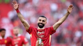Mohamed Salah storms toward Premier League record in Liverpool’s title triumph