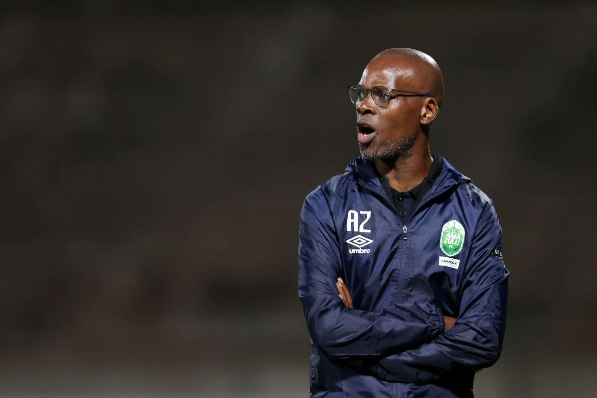 Arthur Zwane coach of AmaZulu.