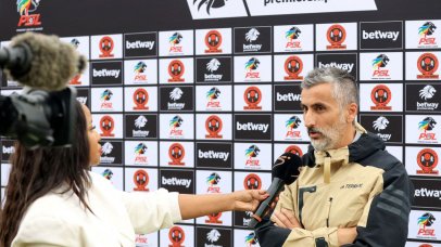 Jose Riveiro coach of Orlando Pirates.