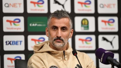 Jose Riveiro coach of Orlando Pirates.