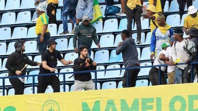CAF CL: Sundowns Issue Statement Amidst Esperance Complaint to CAF Following Fan Violence Initiation