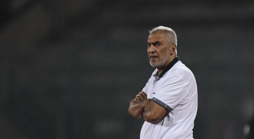 Farook Kadodia, Chairman of Durban City during the Motsepe Foundation Championship 2024/25 game between Durban City and Black Leopards at Chatsworth Stadium in Durban on 11 May 2025 © Alche Greeff/BackpagePix