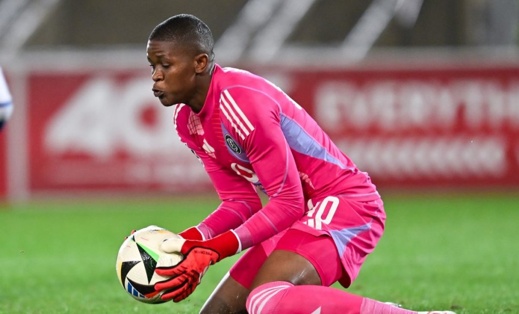 Siyabonga Dladla of Orlando Pirates during the Betway Premiership 2024/25 match between SuperSport United and Orlando Pirates at Peter Mokaba Stadium in Polokwane on 20 May 2025 ©Alche Greeff/BackpagePix