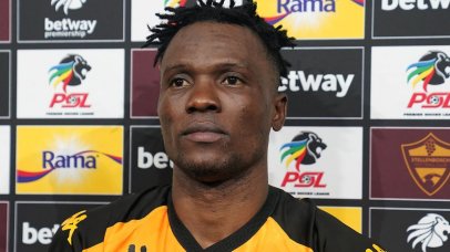Man of the Match Glody Lilepo of Kaizer Chiefs after the Betway Premiership 2024/25 game between Stellenbosch FC and Kaizer Chiefs at Athlone Stadium on 7 February 2025 Nic Bothma/BackpagePix