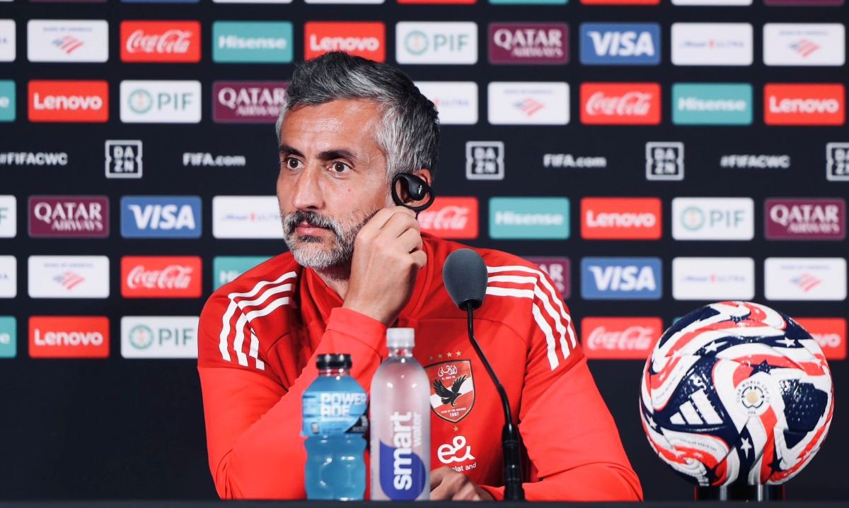 Jose Riveiro, head coach of Al Ahly during the 2025 FIFA Club World Cup game between Palmeiras and Al Ahly at MetLife Stadium in New Jersey, USA on 19 June 2025 © Lynne Gleeson/BackpagePix